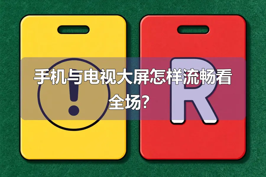 手机与电视大屏怎样流畅看全场？